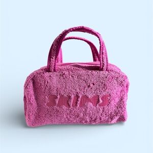 SKIMS Terry Cover Ups Mini Duffle Bag - Neon Orchid - OS at Skims